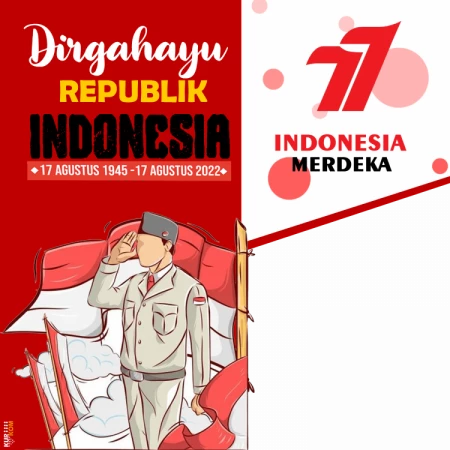 Twibbon Hari Kemerdekaan RI Ke-77 Tahun 