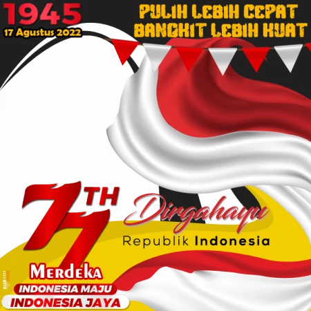 Twibbon Hari Kemerdekaan RI Ke-77 Tahun 