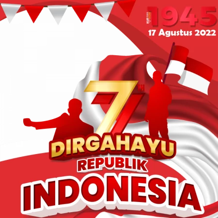 Twibbon Hari Kemerdekaan RI Ke-77 Tahun 