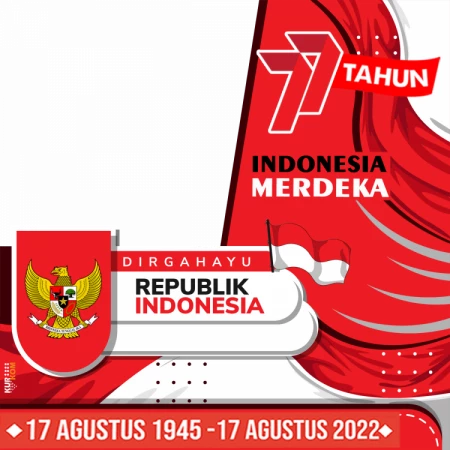 Twibbon Hari Kemerdekaan RI Ke-77 Tahun 