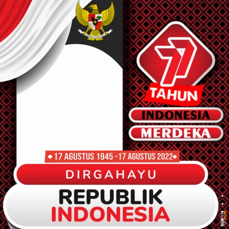 Twibbon Hari Kemerdekaan RI Ke-77 Tahun 