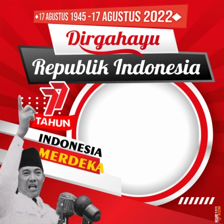 Twibbon Hari Kemerdekaan RI Ke-77 Tahun 