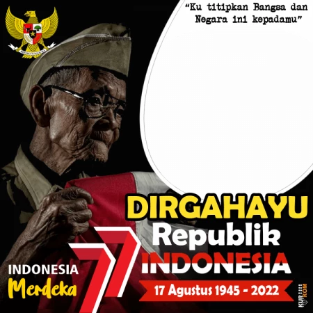 Twibbon Hari Kemerdekaan RI Ke-77 Tahun 