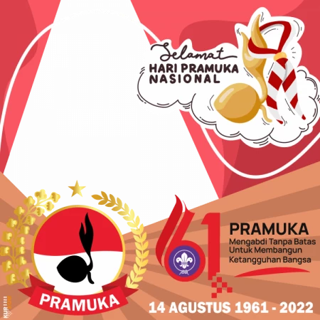 Twibbon Hari Pramuka 14 Agustus