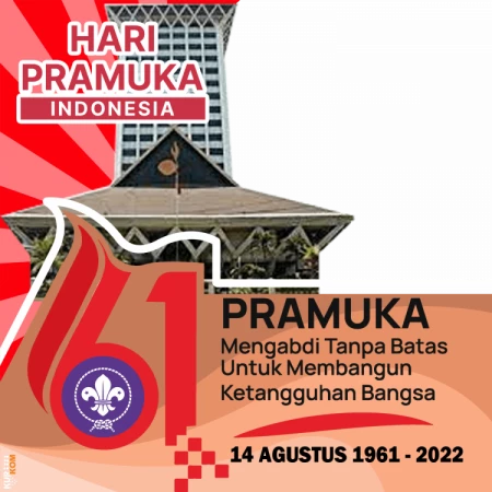 Twibbon Hari Pramuka 14 Agustus