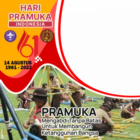 Twibbon Hari Pramuka 14 Agustus