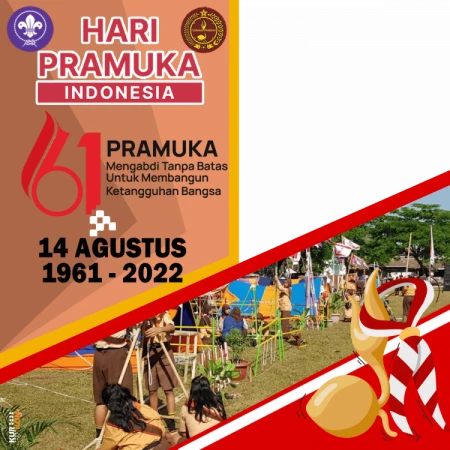 Twibbon Hari Pramuka 14 Agustus