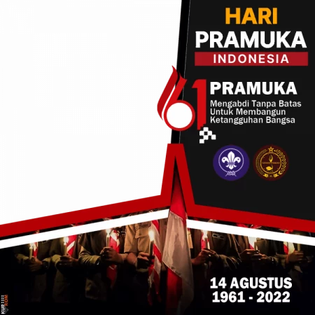 Twibbon Hari Pramuka 14 Agustus