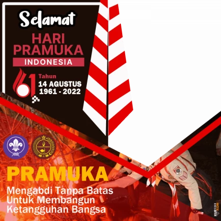 Twibbon Hari Pramuka 14 Agustus