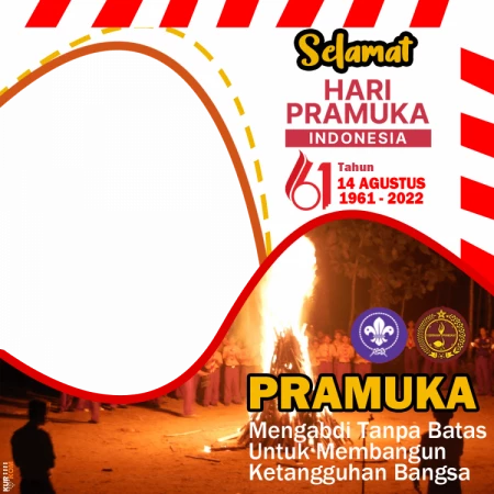 Twibbon Hari Pramuka 14 Agustus