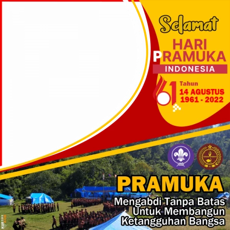 Twibbon Hari Pramuka 14 Agustus