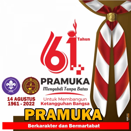 Twibbon Hari Pramuka 14 Agustus