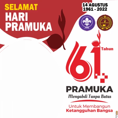 Twibbon Hari Pramuka 14 Agustus