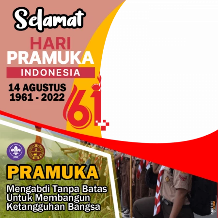 Twibbon Hari Pramuka 14 Agustus