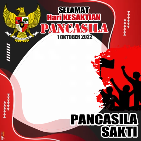 Twibbon Memperingati Hari Kesaktian Pancasila 01 Oktober 2022