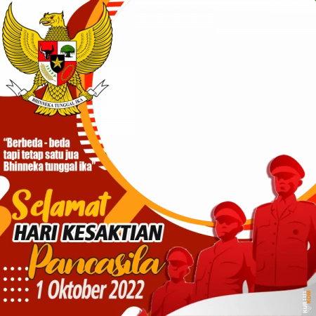 Twibbon Memperingati Hari Kesaktian Pancasila 01 Oktober 2022