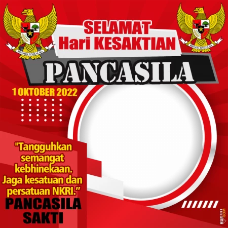 Twibbon Memperingati Hari Kesaktian Pancasila 01 Oktober 2022