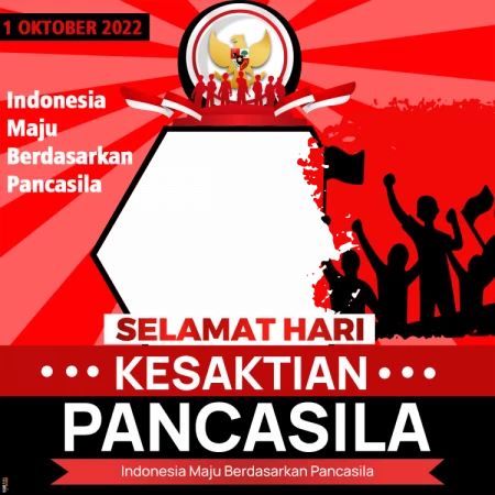 Twibbon Selamat Hari Kesaktian Pancasila 