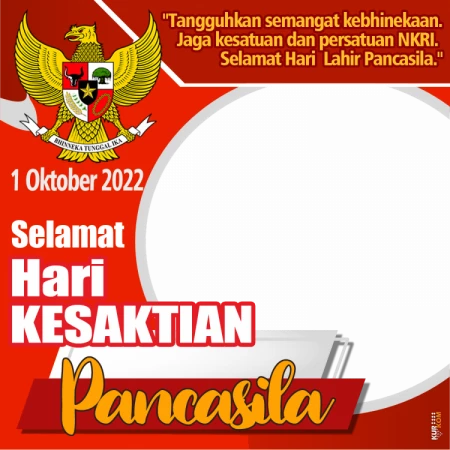 Twibbon Memperingati Hari Kesaktian Pancasila 01 Oktober 2022