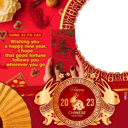 Free Download Best Collection The 2023 Chinese New Year Twibbon Design PNG