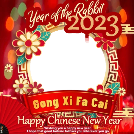 Free Download Best Collection The 2023 Chinese New Year Twibbon Design PNG