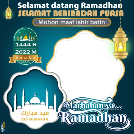 Gratis! Klaim Frame Foto Digital Tema Ramadhan 1444 H Seharga 50 ribu 