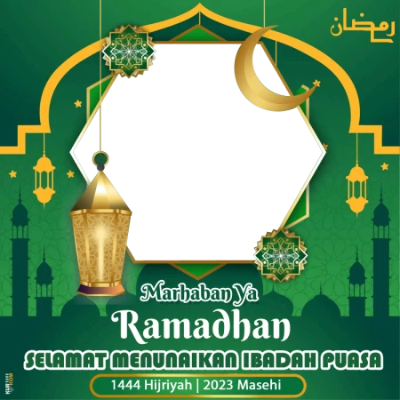 Gratis! Klaim Frame Foto Digital Tema Ramadhan 1444 H Seharga 50 ribu 