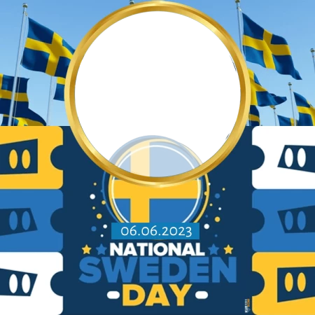 Install Digital Photo Frame for Sweden Day, Worth $10 but Free for You