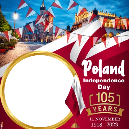 INSTALL NOW!! Digital Photo Frame for Poland Independece Day, Worth $10 but Free for You