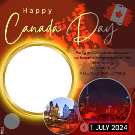 Click Install To Get Your Digital Photo Frame for Canada Day 2024, Worth $10 but Free for You